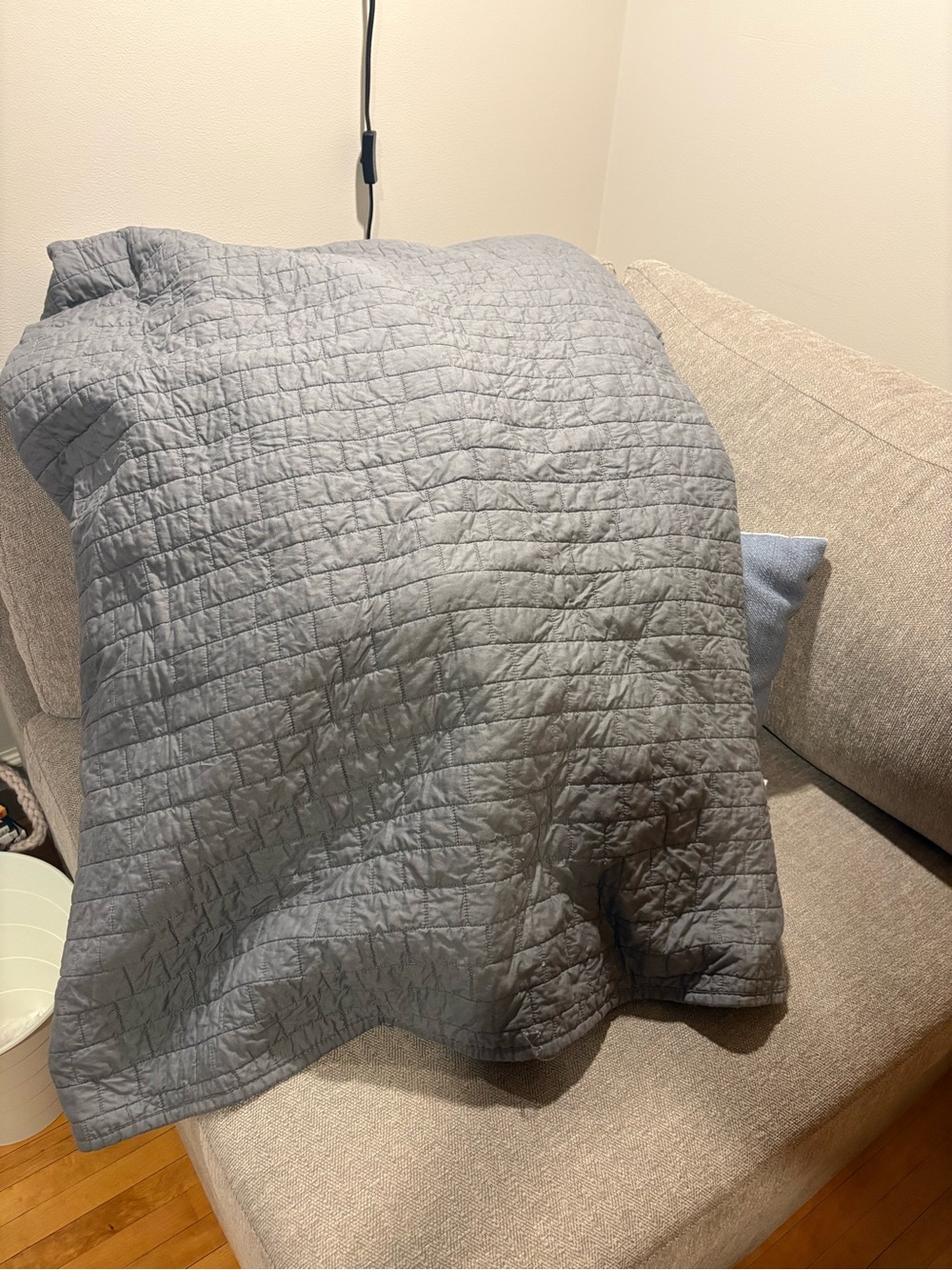 Target Classic Quilted Gray Queen Comforter - Home Bedding
